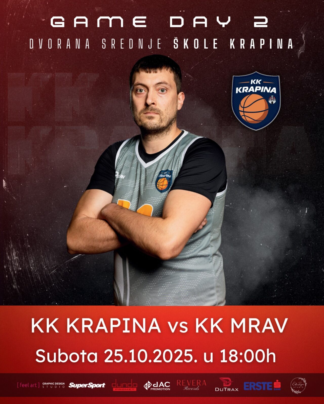Najava utakmice KK Krapina – KK Mrav